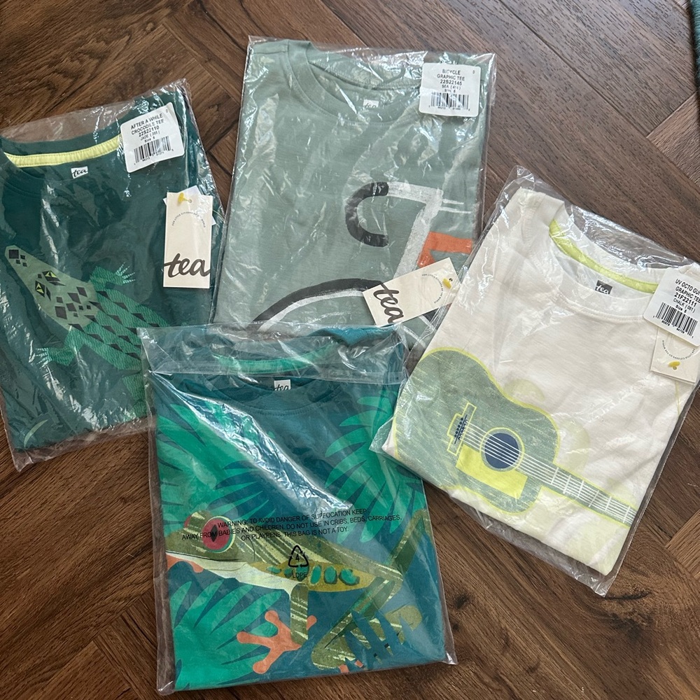 Tea Collection short sleeve t shirts boys bundle